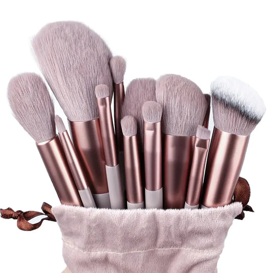 Soft Fluffy Makeup Brushes Set