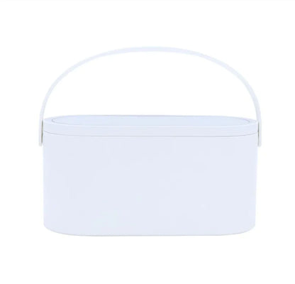 Portable LED Makeup Mirror Storage Box